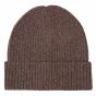 Profuomo Donegal Wool Knitted Hat - Brown