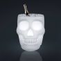 Qeeboo Mexico Skull Planter and Cooler Lamp White