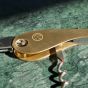 classic gold steel corkscrew