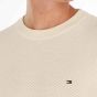 Tommy Hilfiger Pull Ovale En Tricot Gaufré - Calico