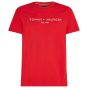 Tommy Hilfiger Logo T-Shirt - Rouge