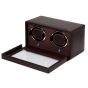 WOLF Cub Double Watch Winder - Brown