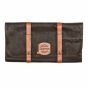 Xapron Utah Choco leather knife roll - 10 knives