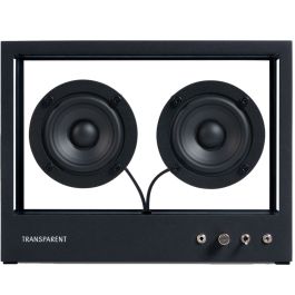 Transparent Small Transparent Bluetooth Speaker - Black
