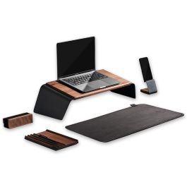 The NOOE Complete Desk Essentials Set - Walnut