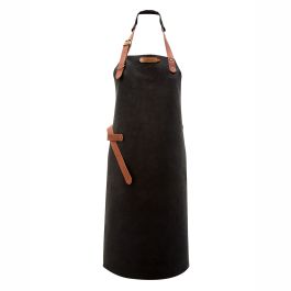 Xapron Utah Black leather apron