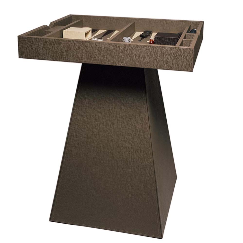 House of Nobilique Leather Game Table