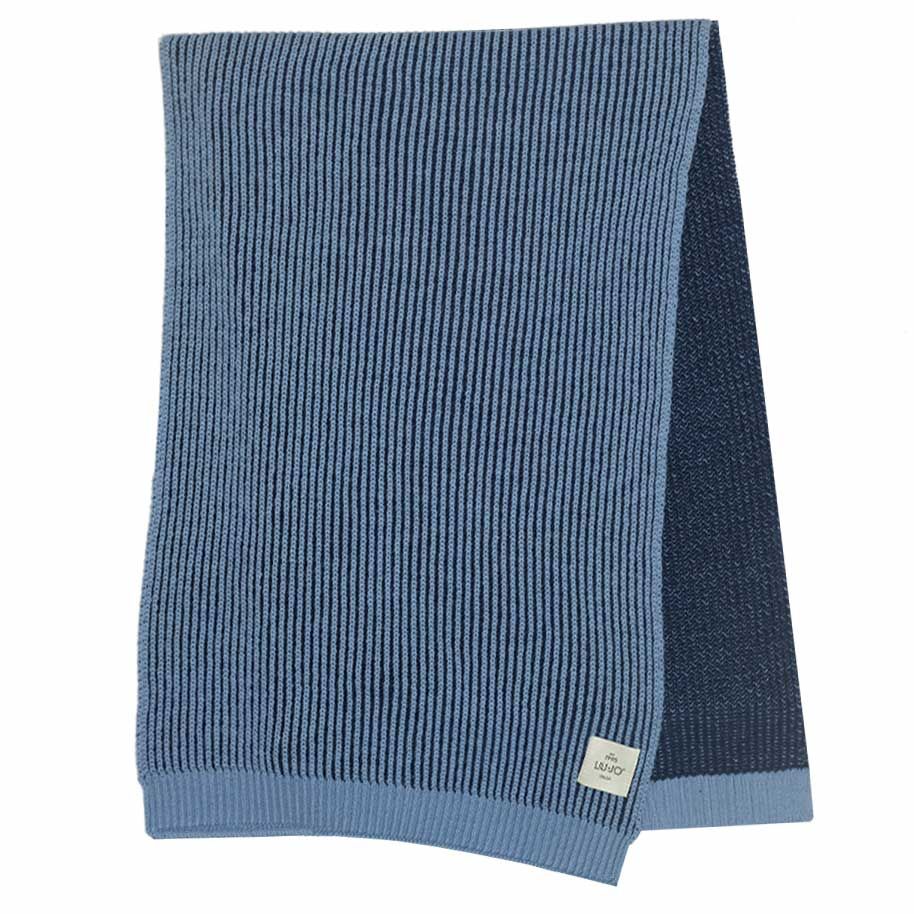 Liu Jo Knitted Scarf - Blue