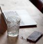 Libbey Hobstar tumbler golden rim