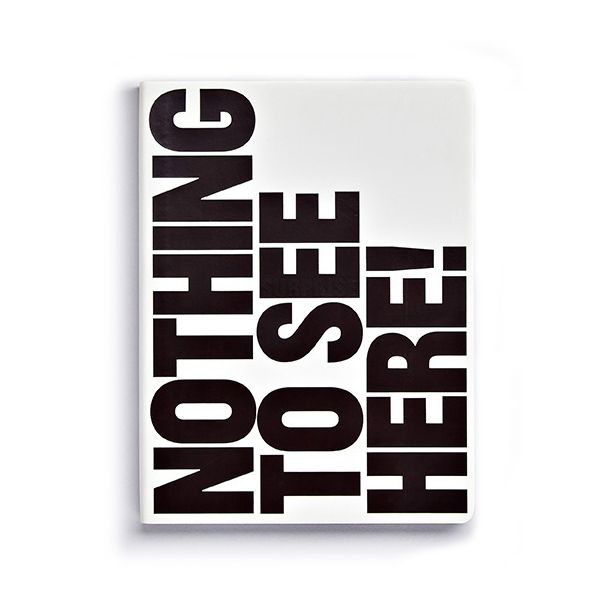 Nuuna Graphic Thermo L notebook - Nothing to see here