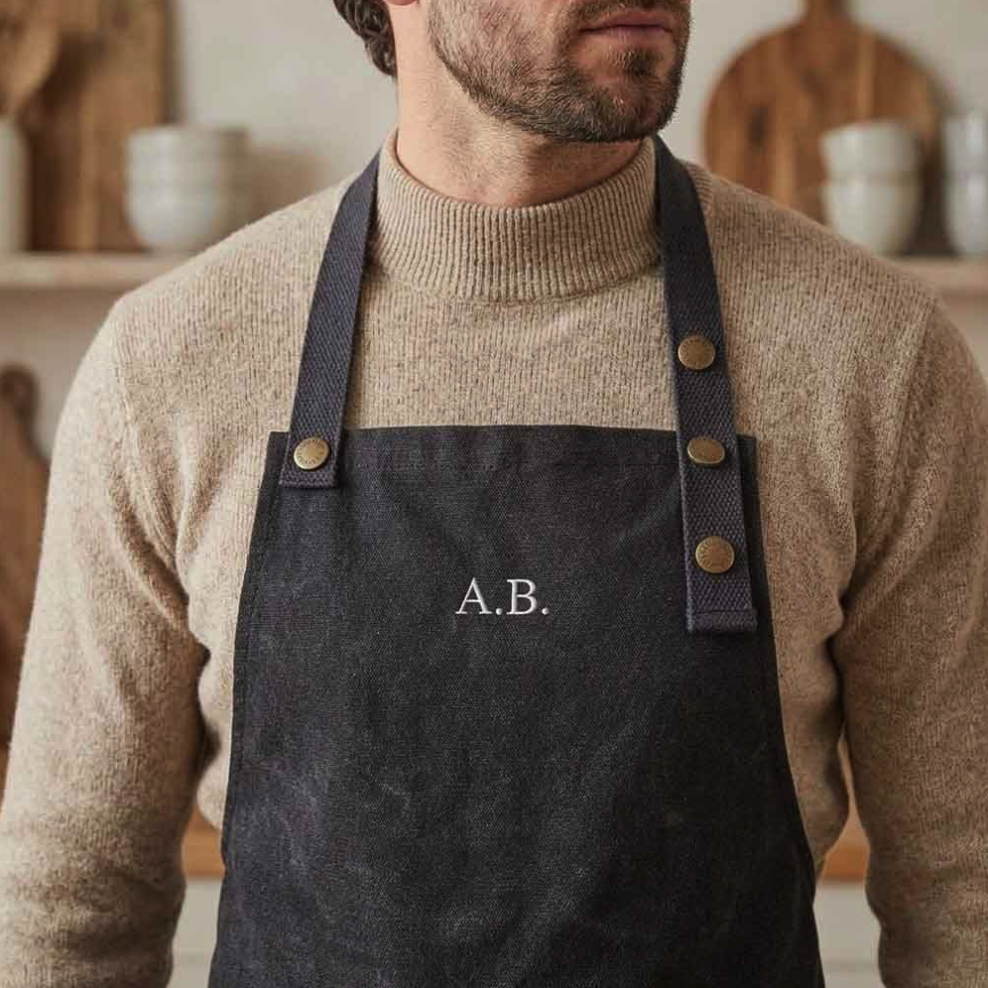 Tome personalisable apron